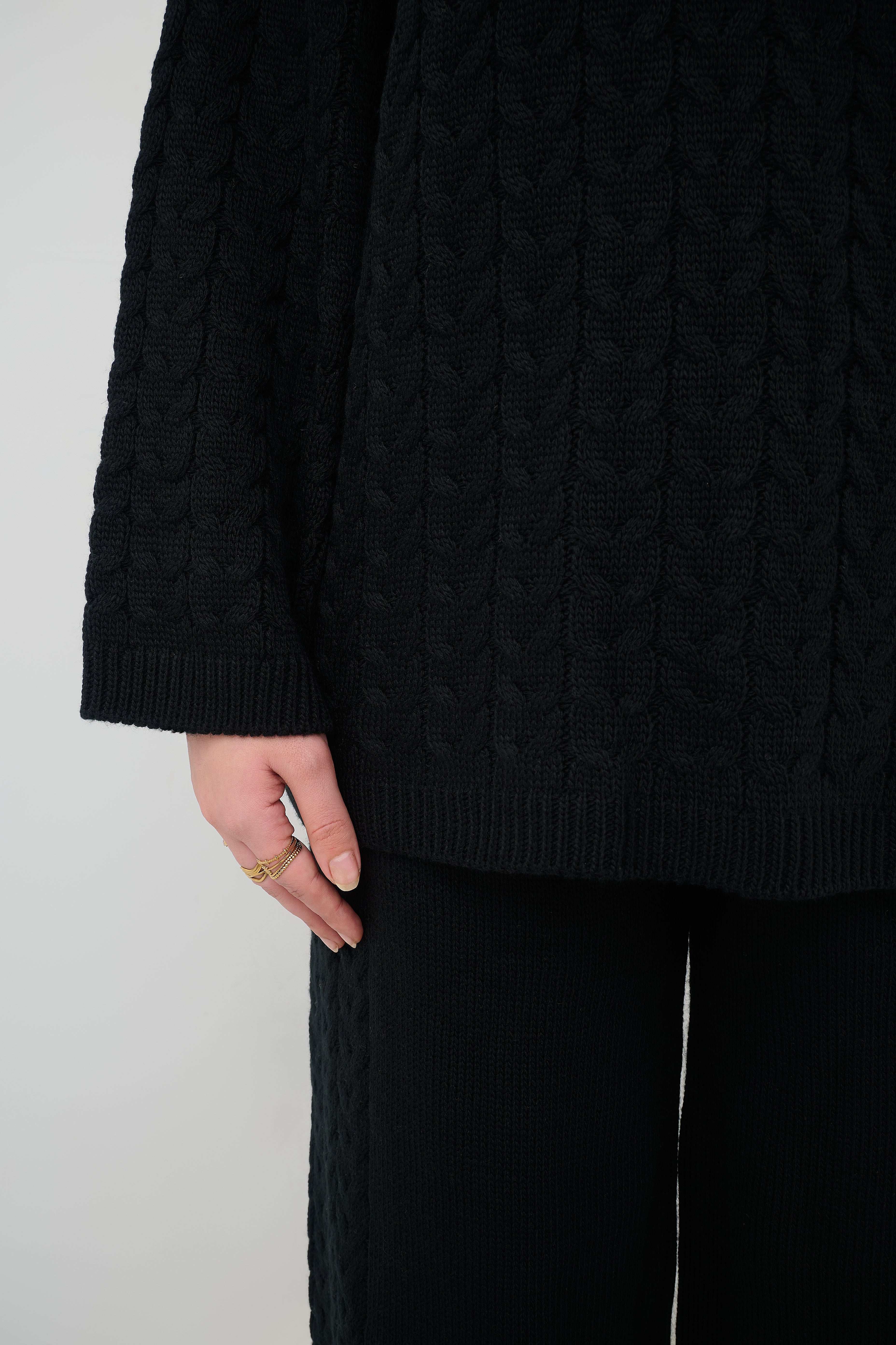 Elegant Edge Set- Black