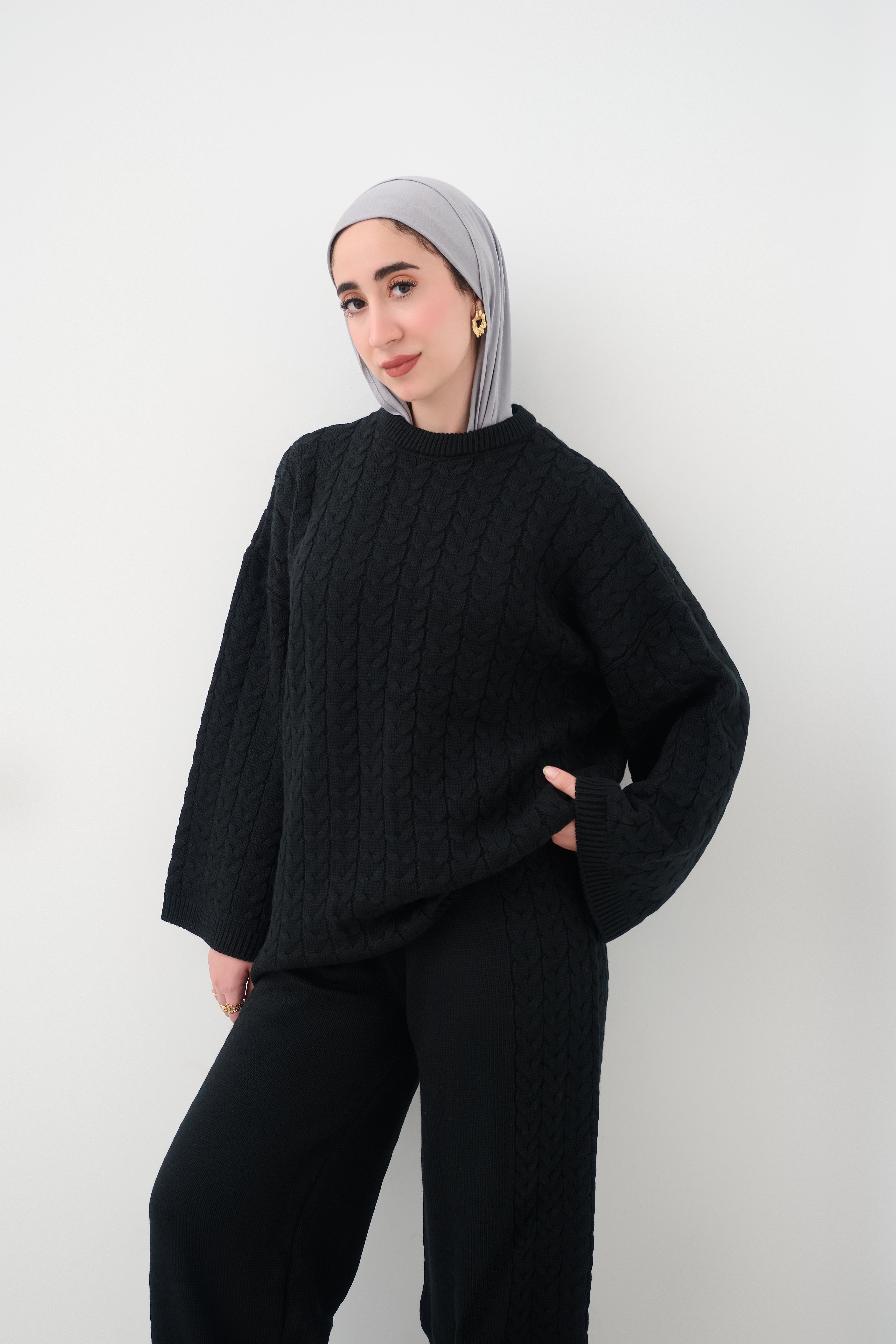 Elegant Edge Set- Black