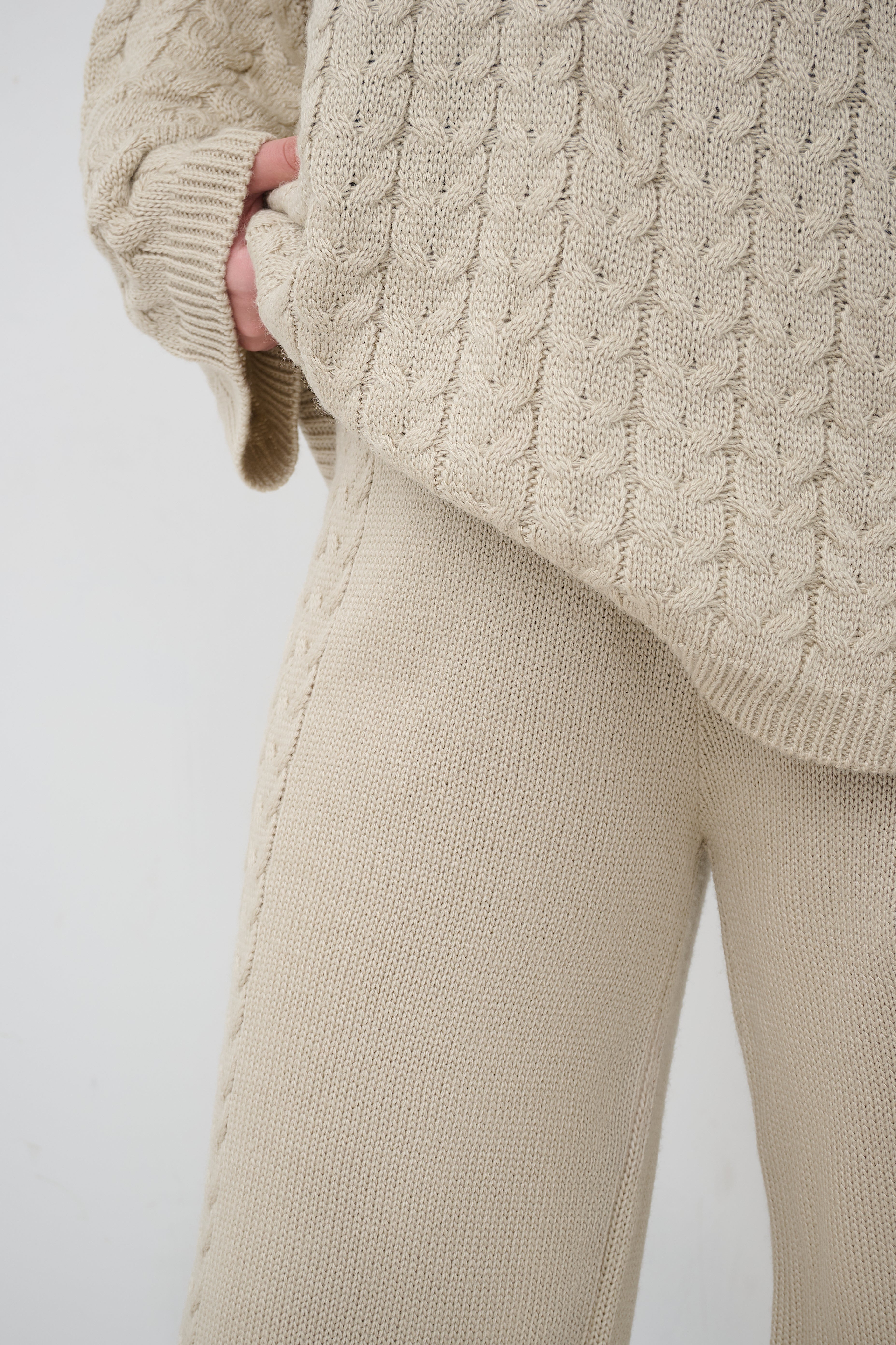 Elegant Edge Set- Beige